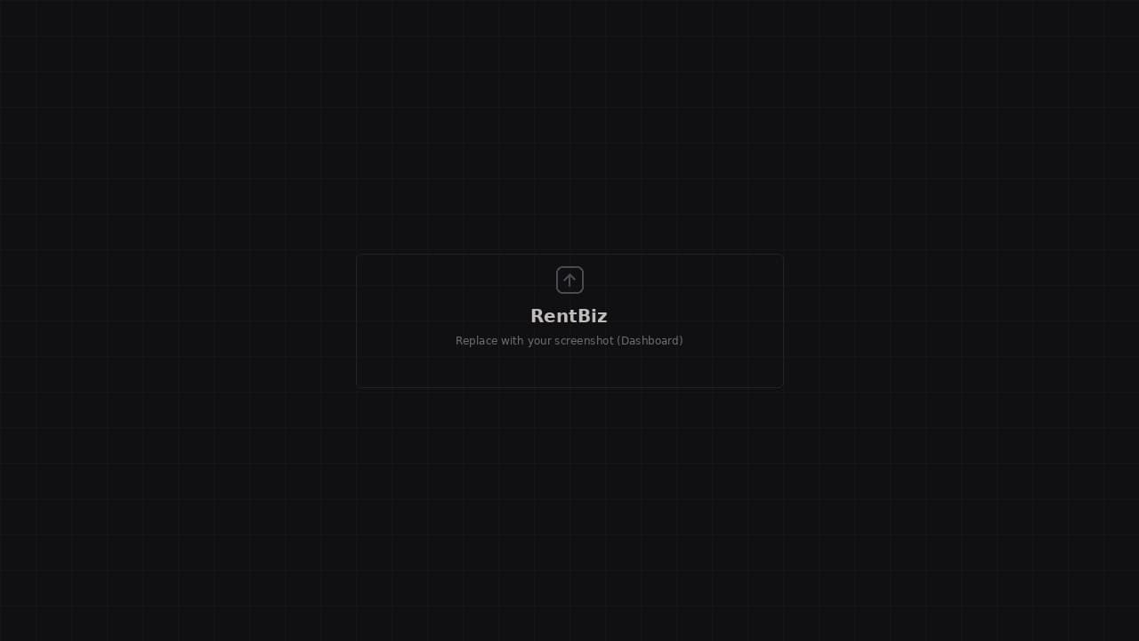 RentBiz screenshot